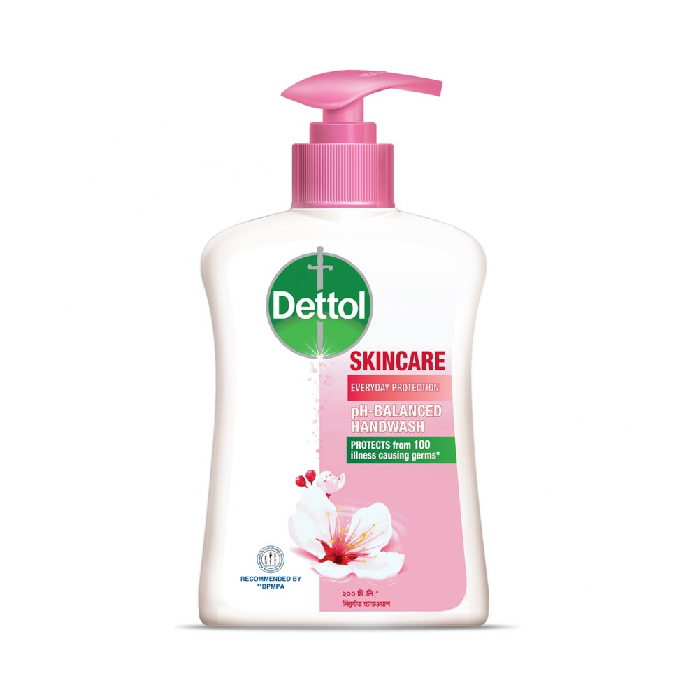 Dettol Skincare Liquid Handwash Pump 200ML